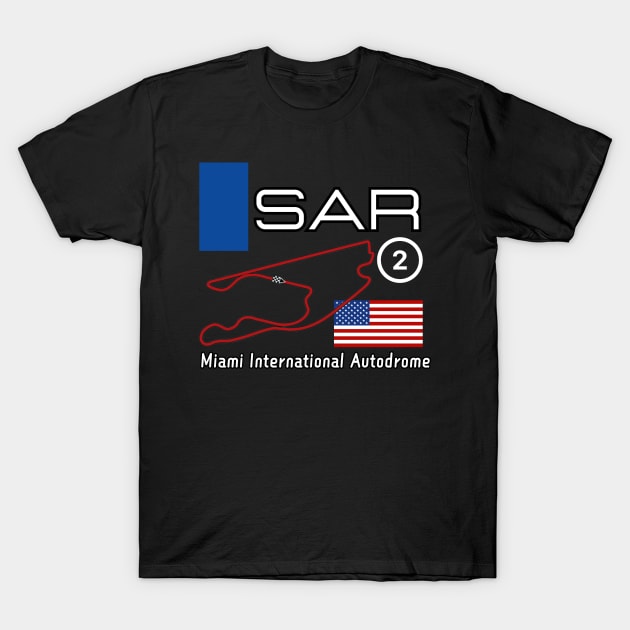 Logan Sargeant, formula 1 driver, Miami GP, F1 T-Shirt by Pattyld